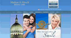 Desktop Screenshot of madsenandhirsch.com